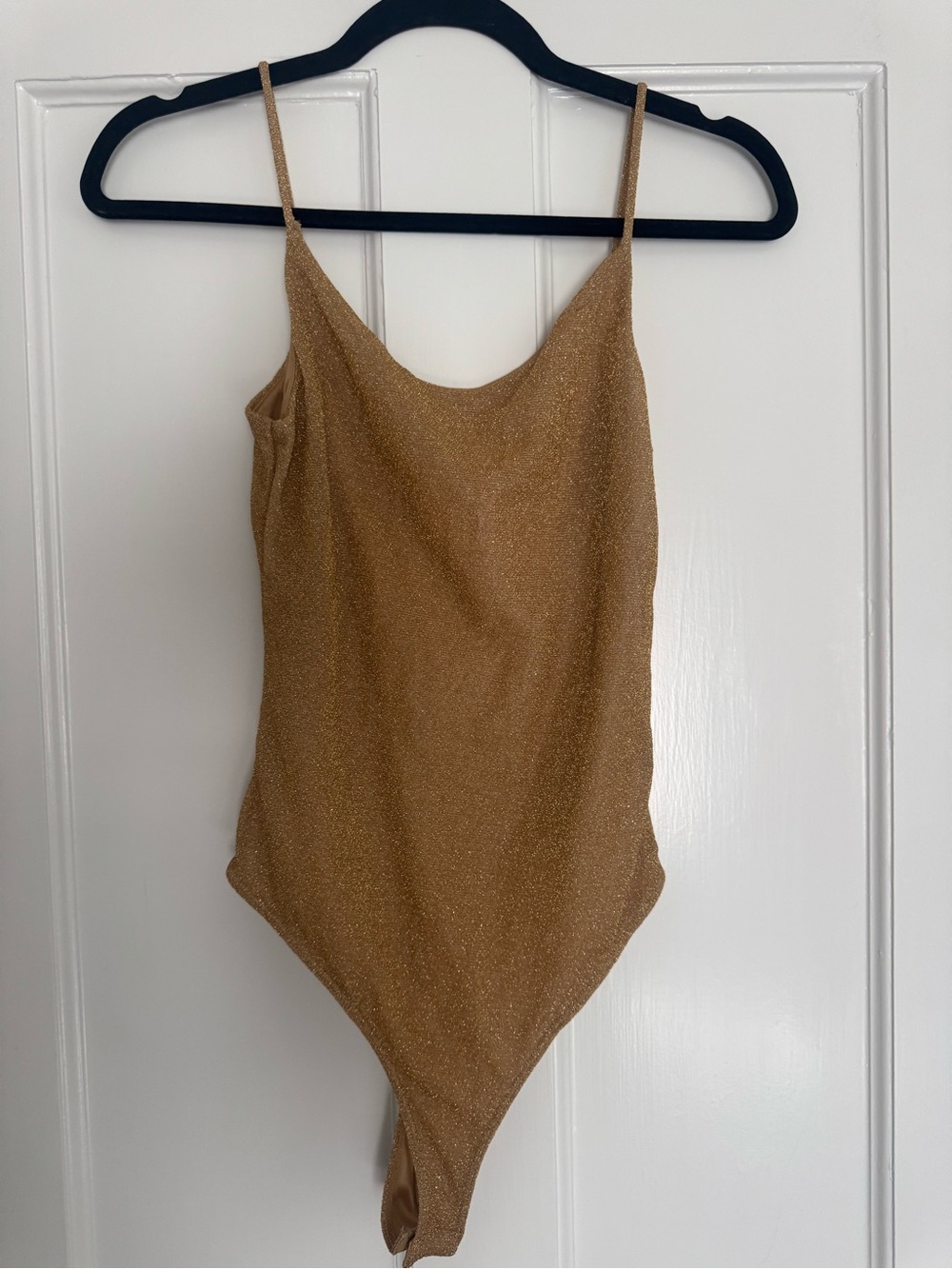 Gold Shimmer women’s bodysuit